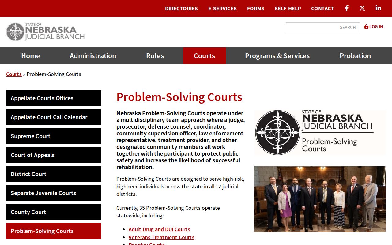 Bartley court docket Nebraska problem-solving courts source